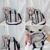 圖片 Kate spade｜KS 帆布拚色 紙袋包 蝙蝠包