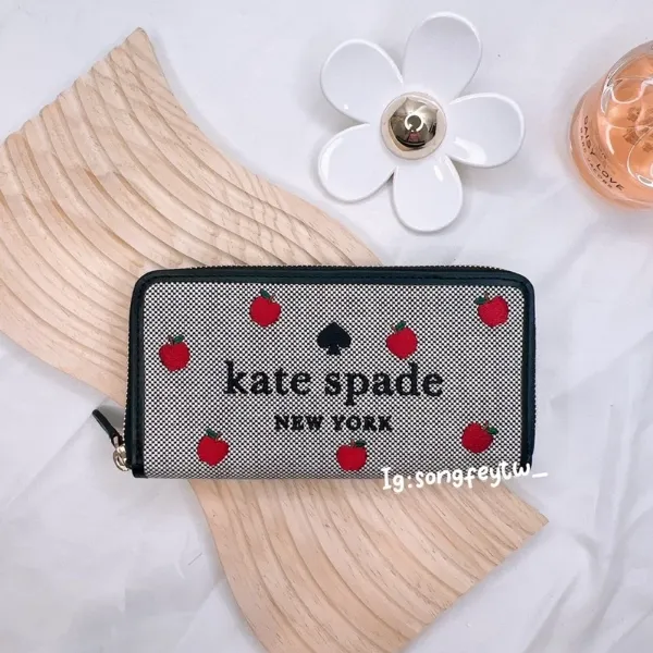 圖片  Kate spade 限定款拉鍊長夾