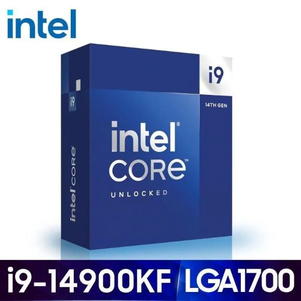 圖片 Intel i9-14900KF【24核/32緒】3.2G(↑6.0G)/36M/無內顯/無風扇【代理盒裝】