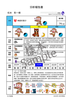 圖片 分析報告書