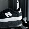 NICEDAY 現貨 New Balance 黑白 復古拼接 平底 情侶鞋 BB100CVB