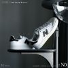 NICEDAY 現貨 New Balance  白黑 復古拼接 平底 情侶鞋 BB100CVA