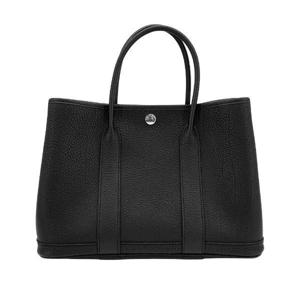 圖片 Hermes Garden Party 30 牛皮手提花園包(89黑)