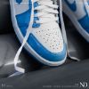 NICEDAY 現貨 Air Jordan 1 Low 北卡藍 漆皮 男款 FZ2138-114