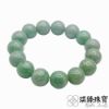 圖片 【琪臻珠寶】天然A貨翡翠糯種果綠圓珠手珠手串(13mm圓珠_緬甸玉_漸層果綠_隨機出貨)