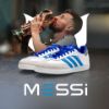 NICEDAY 代購 Adidas Samba X Messi 梅西 白藍 男女尺寸 ID3550