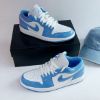 圖片 鞋教 Nike Air Jordan 1 Low SE "White Legend Blue" 漆皮 北卡藍 傳奇藍 低筒 FZ2138-114