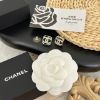 圖片 CHANEL 方框簍空鑽耳環