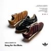 NICEDAY 代購 Adidas x SFTM Country OG 聯名款 酒紅 絨毛