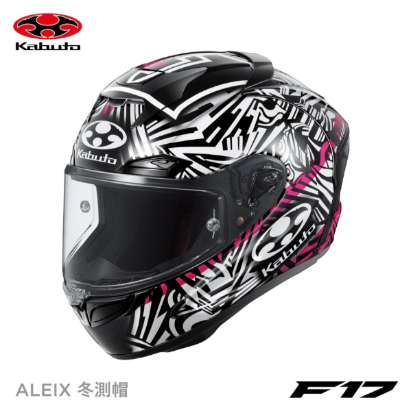 圖片 【台中硬了安全帽】OGK  F-17 F17 ALEIX 41 選手彩繪 