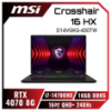 圖片 MSI Crosshair 16 HX D14VGKG-430TW 微星14代旗艦高效電競筆電/i7-14700HX/RTX4070 8G/16GB DDR5/1TB PCIe/16吋 QHD+ 240Hz/W11/RGB背光電競鍵盤/