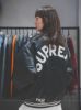 Mitchell&Ness x Supreme FW24 Week12 Satin Varsity Jacket 