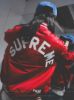 Mitchell&Ness x Supreme FW24 Week12 Satin Varsity Jacket 