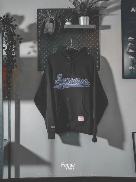 Mitchell&Ness x Supreme FW24 Week12 Hoodie Sweatshirt 