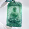 圖片 【琪臻珠寶】天然A貨翡翠糯冰種藍水飄花藥師佛如來吊墜(藥師琉璃光如來_大醫王佛_手工精雕)