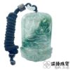 圖片 【琪臻珠寶】天然A貨翡翠糯冰藍水千手觀音吊墜(八大守護神_屬鼠本命佛_翡翠觀音_手工精雕)