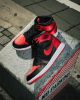 圖片 鞋教 Nike W Air Jordan 1 Low Retro High OG "Satin Bred" 黑紅 緞面絲綢 女款  FD4810-061