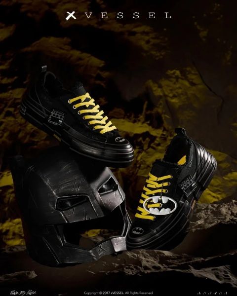 Xvessel x Batman "Black Yellow"