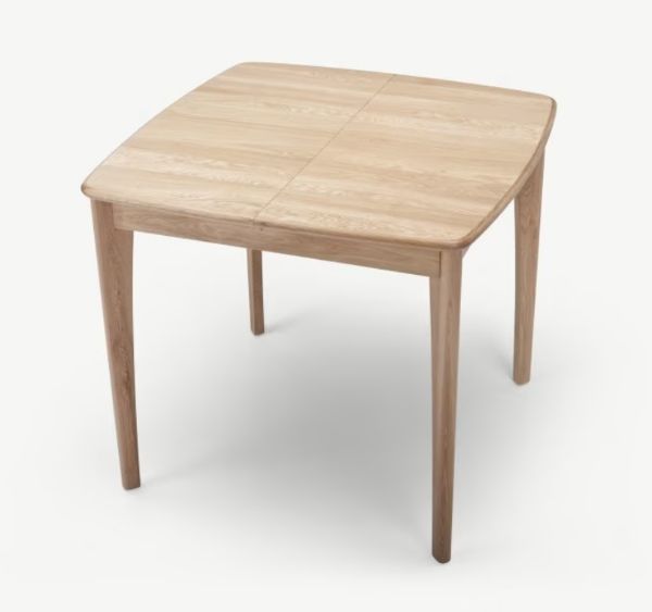 圖片 【LITOOC設計品牌】MONTY美國白橡木多功能伸縮餐桌-原橡木色  (伸縮桌/實木餐桌) 歐洲品質 非陸製淘寶家具保證