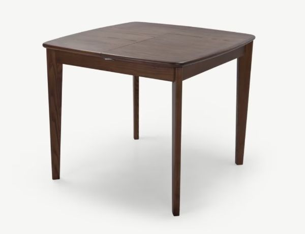 圖片 【LITOOC設計品牌】MONTY美國白橡木多功能伸縮餐桌-胡桃木色  (伸縮桌/實木餐桌) 歐洲品質 非陸製淘寶家具保證