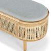 圖片 【LITOOC設計品牌】 ANKHARA 編藤美國白橡木儲物凳 (穿鞋椅/置物椅) 歐洲品質 非陸製淘寶家具保證 