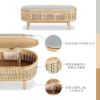 圖片 【LITOOC設計品牌】 ANKHARA 編藤美國白橡木儲物凳 (穿鞋椅/置物椅) 歐洲品質 非陸製淘寶家具保證 