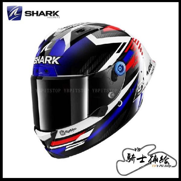 圖片 SHARK AERON GP Carbon FIM Racing #1 Firstlap DBR 碳纖維 大鴨尾