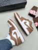 圖片 鞋教 Nike W Air Jordan 1 Low "Archaeo Brown" 白棕 焦糖可可色 DC0774-202