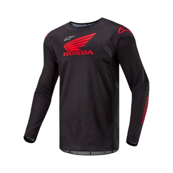 圖片 【台中硬了安全帽】A星 HONDA RACER ICONIC JERSEY 越野衣 黑紅