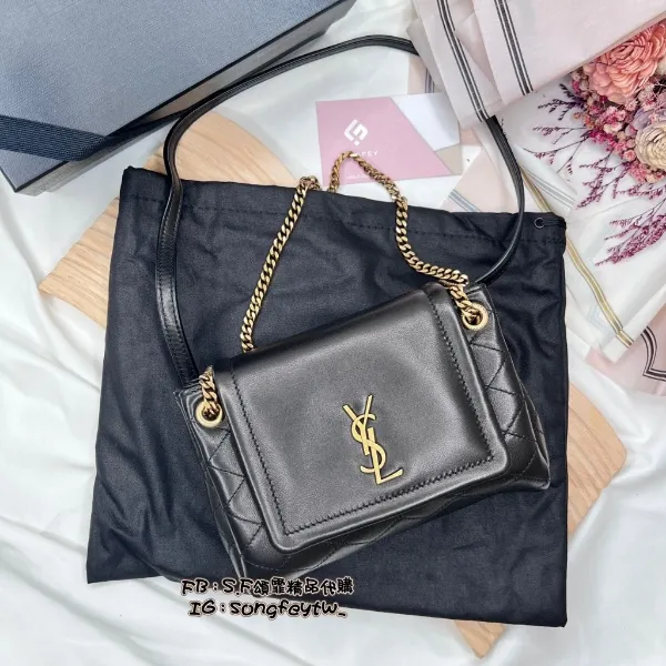 圖片 SAINT LAURENT｜YSL nolita 鍊條信封包 672738 肩背包 斜背包