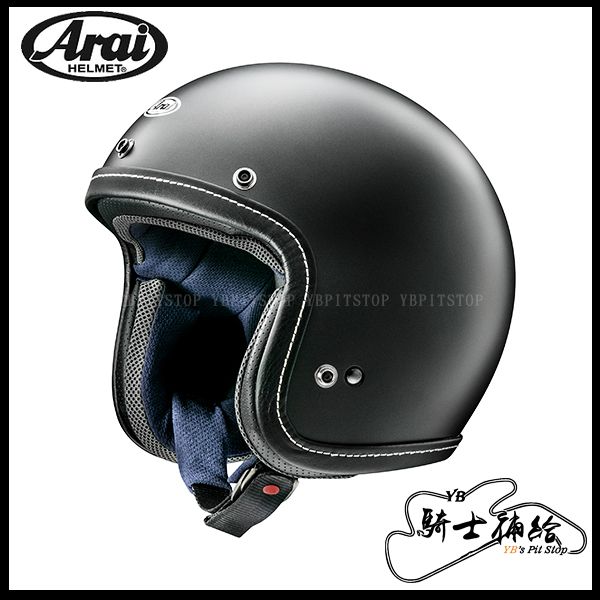 圖片 ARAI CLASSIC AIR Flat Black 消光黑 總代理 公司貨 安全帽 復古