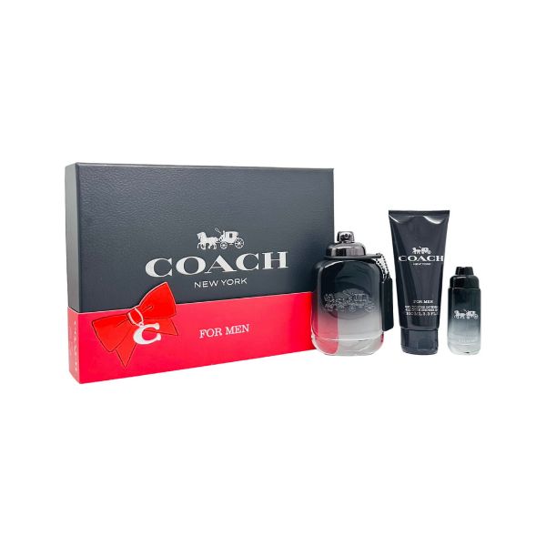 圖片 COACH 時尚經典男性淡香水禮盒(淡香水100ML+淡香水15ML+沐浴精100ML)