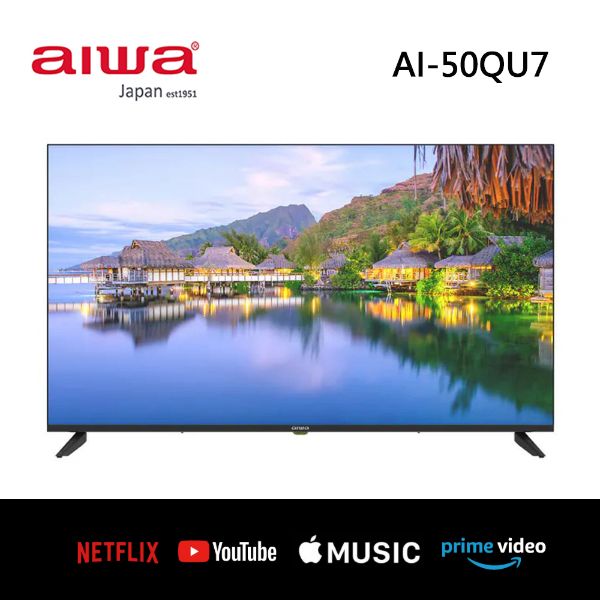 圖片 【AIWA 愛華】50吋 4K UHD HDR 量子點智慧聯網液晶顯示器 AI-50QU7