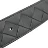 圖片 Bottega Veneta 展示品 編織小牛皮仿舊銀釦皮帶-95cm(灰)