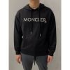 圖片 Moncler 刺繡字母設計 經典款 黑色 帽t