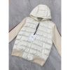 圖片 Moncler 經典款式 今年新品  白色 半羽絨外套