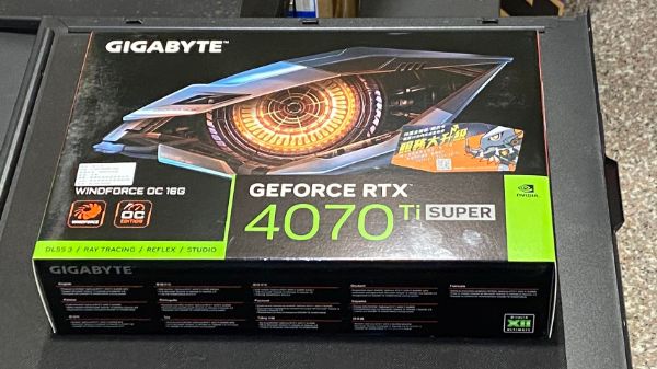 圖片 全新 GV-N407TSWF3OC-16GD 技嘉 GeForce RTX 4070 Ti SUPER WINDFORCE OC 16G顯示卡