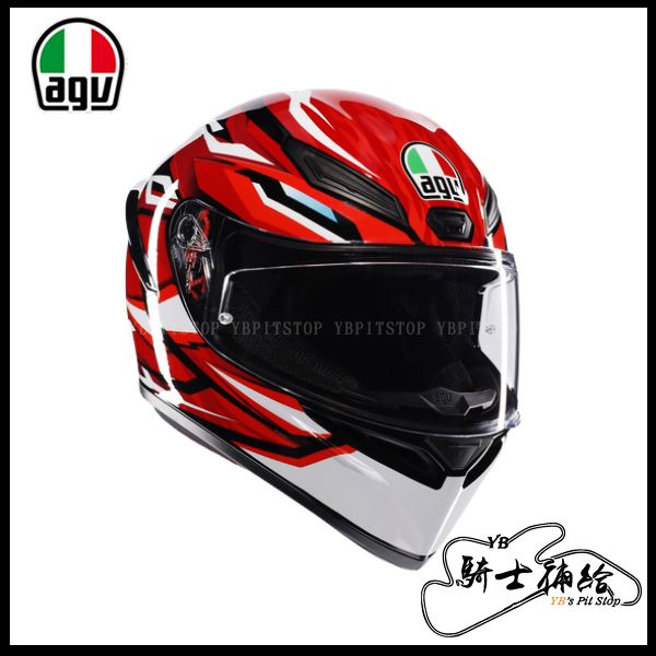 圖片 AGV K-1S LION 亞洲版 K1S 義大利 全新改款 安全帽 入門  全罩 實體門市