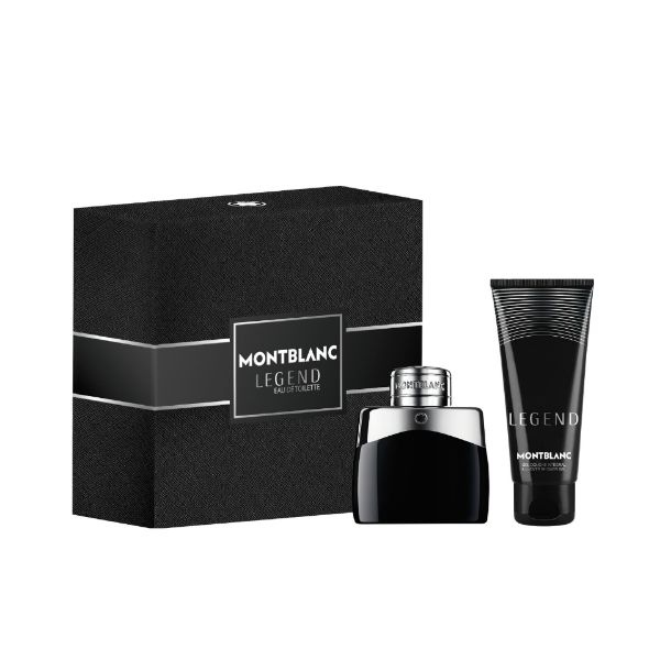 圖片 MONTBLANC 傳奇經典男性淡香水禮盒(淡香水50ML+沐浴膠100ML)