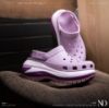 NICEDAY 現貨 Crocs Classic Crush 洞洞鞋 厚底 踩屎感 玫瑰紫 男女尺寸 207988-5BX