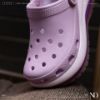 NICEDAY 現貨 Crocs Classic Crush 洞洞鞋 厚底 踩屎感 玫瑰紫 男女尺寸 207988-5BX