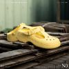 NICEDAY 現貨 Crocs Classic Crush 洞洞鞋 厚底 踩屎感 黃色 210581-78R