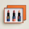 圖片 Hermès 愛馬仕彩妝 Rouge積木唇膏三入禮盒 #73/23/03 - 2024秋冬限量/專櫃緞帶包裝