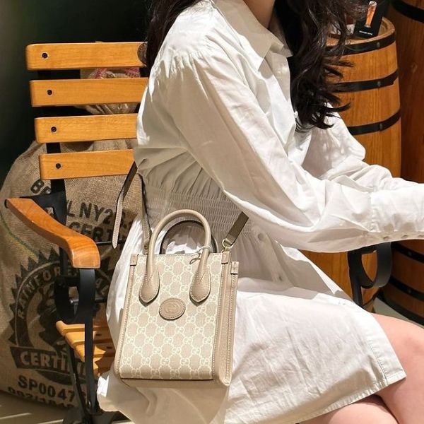 圖片 雙G老花迷你托特包