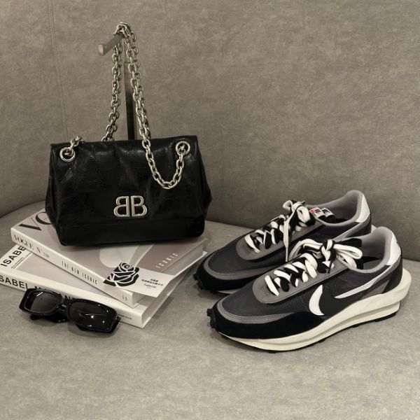 圖片 BALENCIAGA MONACO MINI 黑銀小包