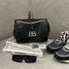 圖片 BALENCIAGA MONACO MINI 黑銀小包