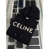 圖片 Celine 經典字母Logo 黑白配色 長袖 帽t