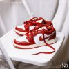 NICEDAY 現貨 Air Jordan 1 Low 白紅 女款 FJ3465-160