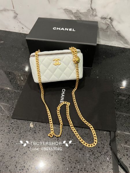 圖片 Chanel 山茶花調節 水晶灰 長盒子