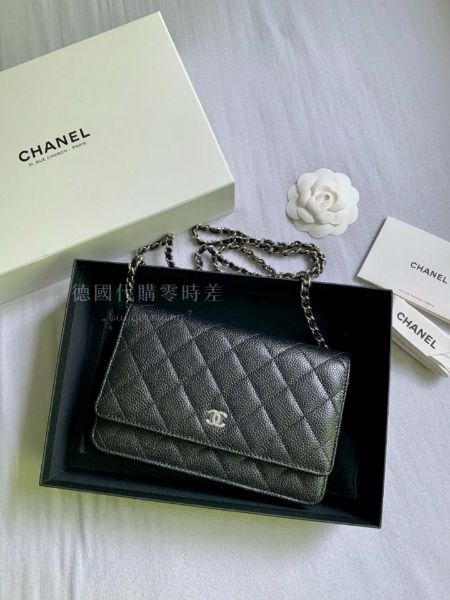 圖片 Chanel 黑牛銀WOC 📦現貨